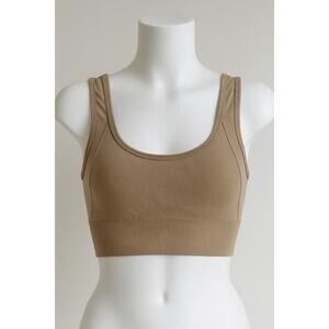 NWT kittenish army green sports bra full coverage sz XS performance comfort